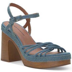 Lucky Brand's Ismene sandals denim